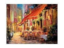 Street Café after Rain-Haixia Liu-Art Print