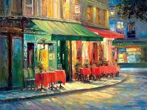 Red & Green Café-Haixia Liu-Art Print