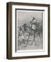 Haji Mahomed Bui Abdullah Known as the Mad Mullah Often Defeated by the British-Frank Feller-Framed Art Print