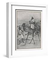 Haji Mahomed Bui Abdullah Known as the Mad Mullah Often Defeated by the British-Frank Feller-Framed Art Print