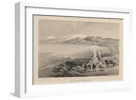 Hakodadi from Telegraph Hill, 1855-Wilhelm Joseph Heine-Framed Giclee Print