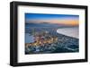 Hakodate, Japan Viewed from Hakodate Mountain.-SeanPavonePhoto-Framed Photographic Print