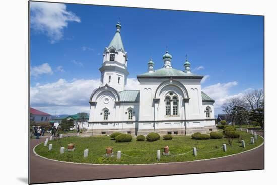 Hakodate Russian Orthodox Church, Motomachi district, Hakodate, Hokkaido, Japan, Asia-Michael Runkel-Mounted Photographic Print