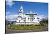 Hakodate Russian Orthodox Church, Motomachi district, Hakodate, Hokkaido, Japan, Asia-Michael Runkel-Stretched Canvas