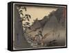 Hakone, 1837-1844-Utagawa Hiroshige-Framed Stretched Canvas