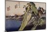 Hakone, le lac-Ando Hiroshige-Mounted Giclee Print