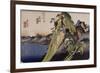 Hakone, le lac-Ando Hiroshige-Framed Giclee Print