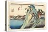 Hakone: View of the Lake, C.1832-33-Utagawa Hiroshige-Stretched Canvas