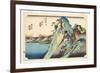 Hakone: View of the Lake, C.1832-33-Utagawa Hiroshige-Framed Giclee Print