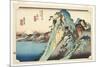 Hakone: View of the Lake, C.1832-33-Utagawa Hiroshige-Mounted Giclee Print