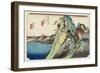 Hakone--View of the Lake, C. 1833-Utagawa Hiroshige-Framed Giclee Print