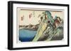 Hakone--View of the Lake, C. 1833-Utagawa Hiroshige-Framed Giclee Print