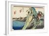 Hakone--View of the Lake, C. 1833-Utagawa Hiroshige-Framed Giclee Print