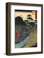 Hakone-Ando Hiroshige-Framed Art Print