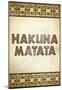 Hakuna Matata African-null-Mounted Poster