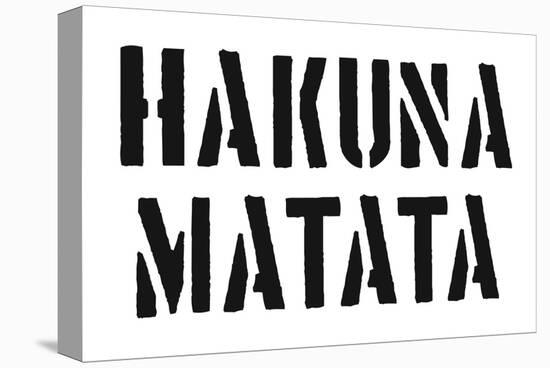 Hakuna Matata-SM Design-Stretched Canvas