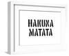 Hakuna Matata-SM Design-Framed Art Print