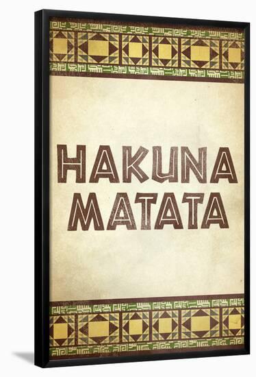 Hakuna Matata-null-Framed Poster