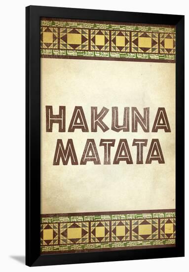 Hakuna Matata-null-Framed Poster