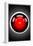 Hal 9000 Camera Eye Screen Movie Poster-null-Framed Poster