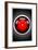 Hal 9000 Camera Eye Screen Movie Poster-null-Framed Poster