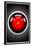 Hal 9000 Camera Eye Screen Movie Poster-null-Framed Poster