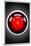 Hal 9000 Camera Eye Screen Movie-null-Mounted Standard Poster