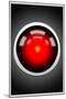 Hal 9000 Camera Eye Screen Movie-null-Mounted Standard Poster