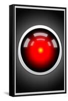 Hal 9000 Camera Eye Screen Movie-null-Framed Stretched Canvas