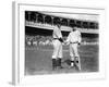 Hal Chase, NY Highlanders, John McGraw, NY Giants, Baseball Photo - New York, NY-Lantern Press-Framed Art Print