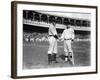 Hal Chase, NY Highlanders, John McGraw, NY Giants, Baseball Photo - New York, NY-Lantern Press-Framed Art Print