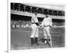 Hal Chase, NY Highlanders, John McGraw, NY Giants, Baseball Photo - New York, NY-Lantern Press-Framed Art Print