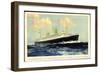 Hal, Holland America Line, Nieuw Amsterdam-null-Framed Giclee Print