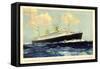 Hal, Holland America Line, Nieuw Amsterdam-null-Framed Stretched Canvas