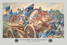 Remember Your Regiment, Mexican-American War-Hal Stone-Framed Art Print