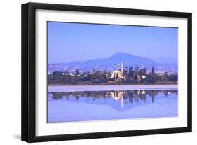 Hala Sultan Tekke, Larnaka, Cyprus, Eastern Mediterranean Sea, Europe-Neil Farrin-Framed Photographic Print