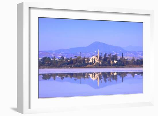 Hala Sultan Tekke, Larnaka, Cyprus, Eastern Mediterranean Sea, Europe-Neil Farrin-Framed Photographic Print