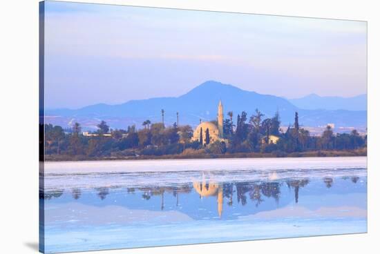 Hala Sultan Tekke, Larnaka, Cyprus, Eastern Mediterranean Sea, Europe-Neil Farrin-Stretched Canvas