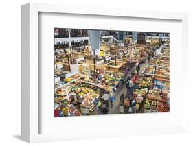 Hala Targowa Market Hall, Wroclaw, Silesia, Poland, Europe-Christian Kober-Framed Photographic Print