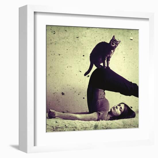 Halasana-Gosia Janik-Framed Art Print