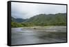 Halawa Bay on the Island of Molokai, Hawaii, United States of America, Pacific-Michael Runkel-Framed Stretched Canvas