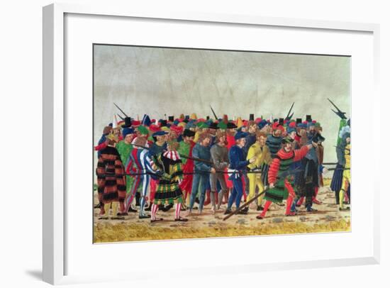 Halberdiers of Maximilian I-null-Framed Giclee Print