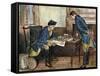 Hale and Washington in Nyc-Howard Pyle-Framed Stretched Canvas