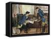 Hale and Washington in Nyc-Howard Pyle-Framed Stretched Canvas