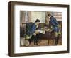 Hale and Washington in Nyc-Howard Pyle-Framed Premium Giclee Print