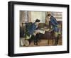 Hale and Washington in Nyc-Howard Pyle-Framed Premium Giclee Print