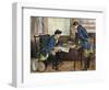 Hale and Washington in Nyc-Howard Pyle-Framed Premium Giclee Print