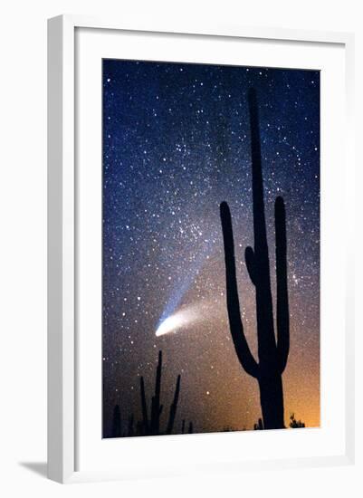 Hale Bop Comet-Douglas Taylor-Framed Photographic Print