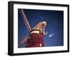 Hale Bopp Comet in Sky Over Thaxted Essex-null-Framed Photographic Print