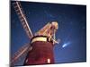 Hale Bopp Comet in Sky Over Thaxted Essex-null-Mounted Photographic Print